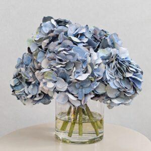 Hortensias azules